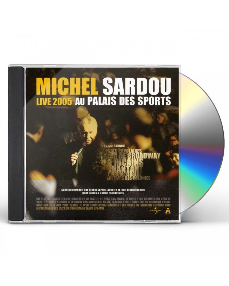 Michel Sardou LIVE 2005 AU PALAIS DES SPORTS CD $12.14 CD