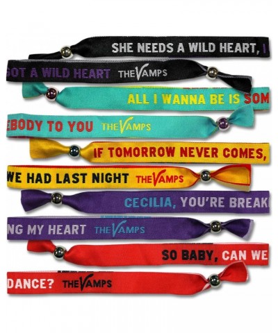 The Vamps Lyric Wristband Set $15.35 Accessories