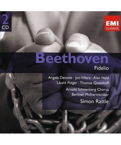 BEETHOVEN / VILLARS / DENOKE / RATTLE FIDELIO CD $11.66 CD