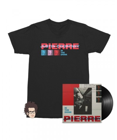 Justin Courtney Pierre In The Drink LP (Black) + T-shirt + Pin $11.06 Vinyl