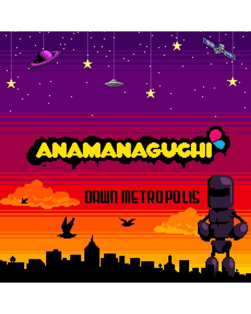 Anamanaguchi DAWN METROPOLIS (ORANGE/MAROON/PURPLE VINYL) Vinyl Record $26.55 Vinyl