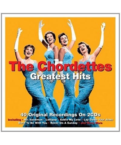 The Chordettes GREATEST HITS CD $12.82 CD