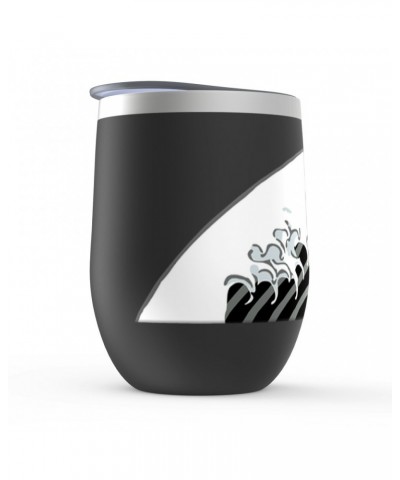 Music Life Wine Tumbler | Vinyl Great Wave Stemless Wine Tumbler $9.35 Drinkware