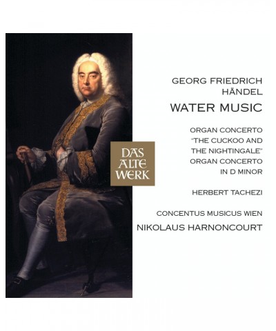 Nikolaus Harnoncourt GEORG FRIEDRICH HANDEL WATER MUSIC CD $18.79 CD