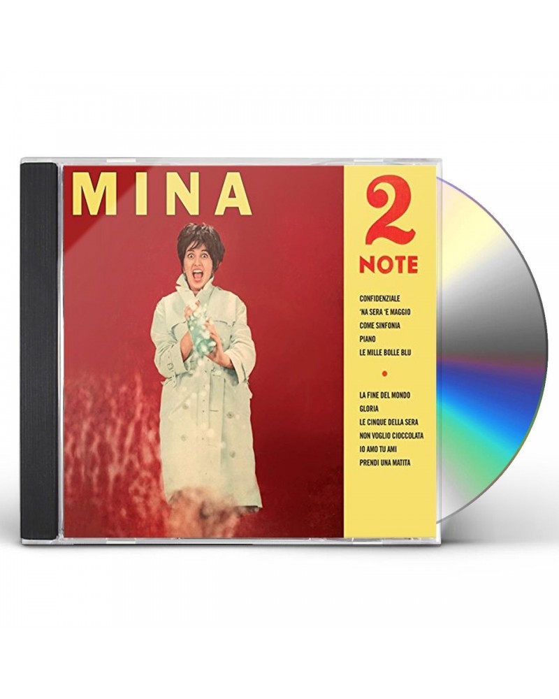 Mina DUE NOTE + TINTARELLA DI LUNA CD $19.98 CD