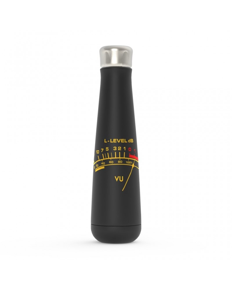 Music Life Water Bottle | VU Audio Meter Water Bottle $7.78 Drinkware