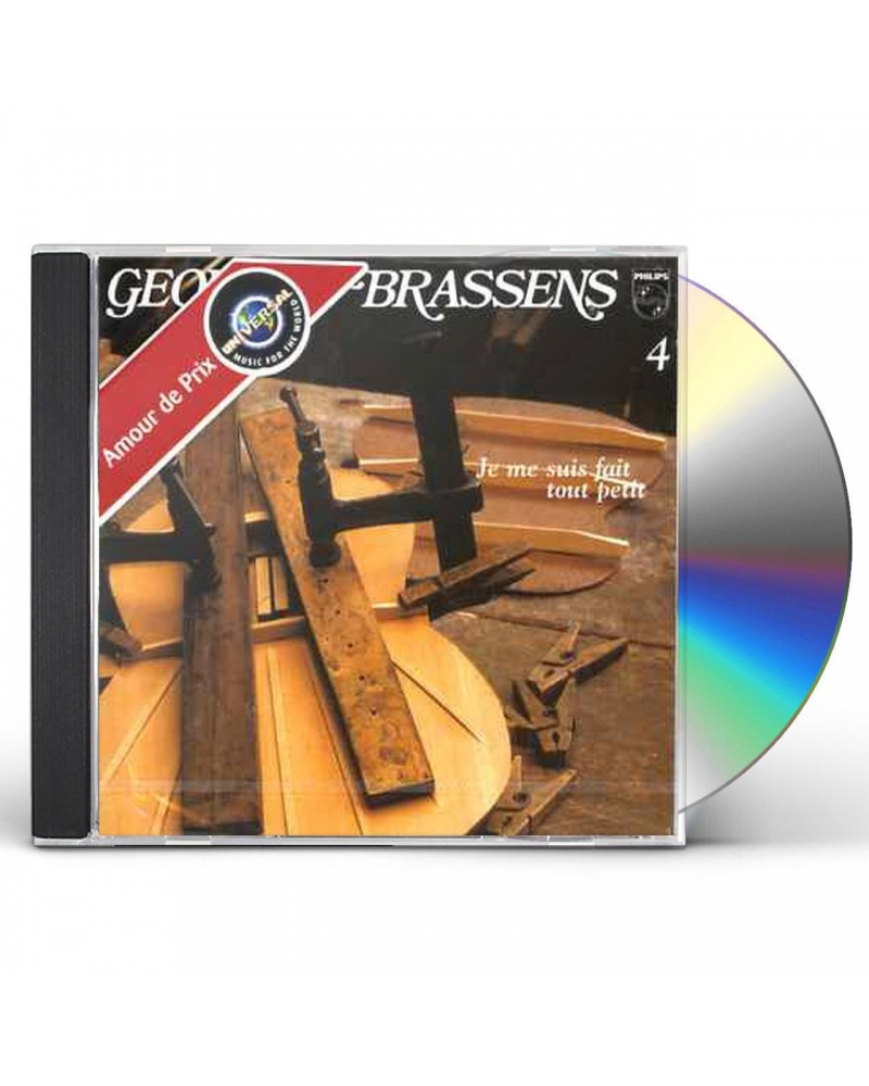 Georges Brassens JE ME SUIS FAIT TOUT PETIT (VOL4) CD $18.57 CD