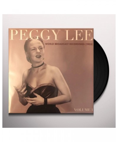 Peggy Lee WORLD BROADCAST RECORDINGS 1955 VOL 1 Vinyl Record $7.21 Vinyl