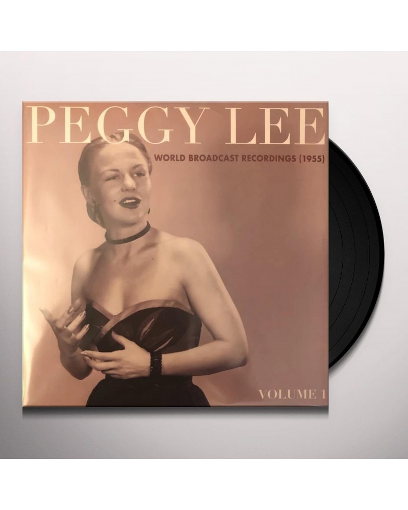 Peggy Lee WORLD BROADCAST RECORDINGS 1955 VOL 1 Vinyl Record $7.21 Vinyl