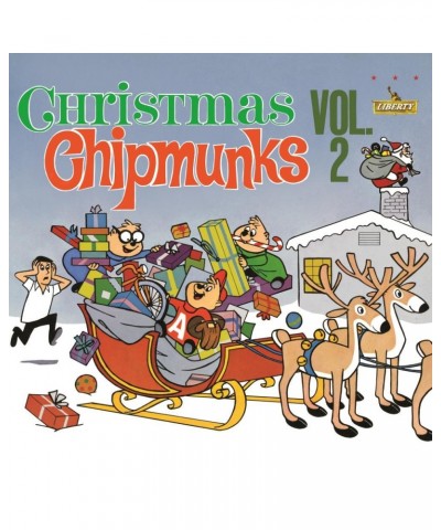 Alvin and the Chipmunks Christmas With The Chipmunks Vol.2 (LP)(White) Vinyl Record $10.01 Vinyl