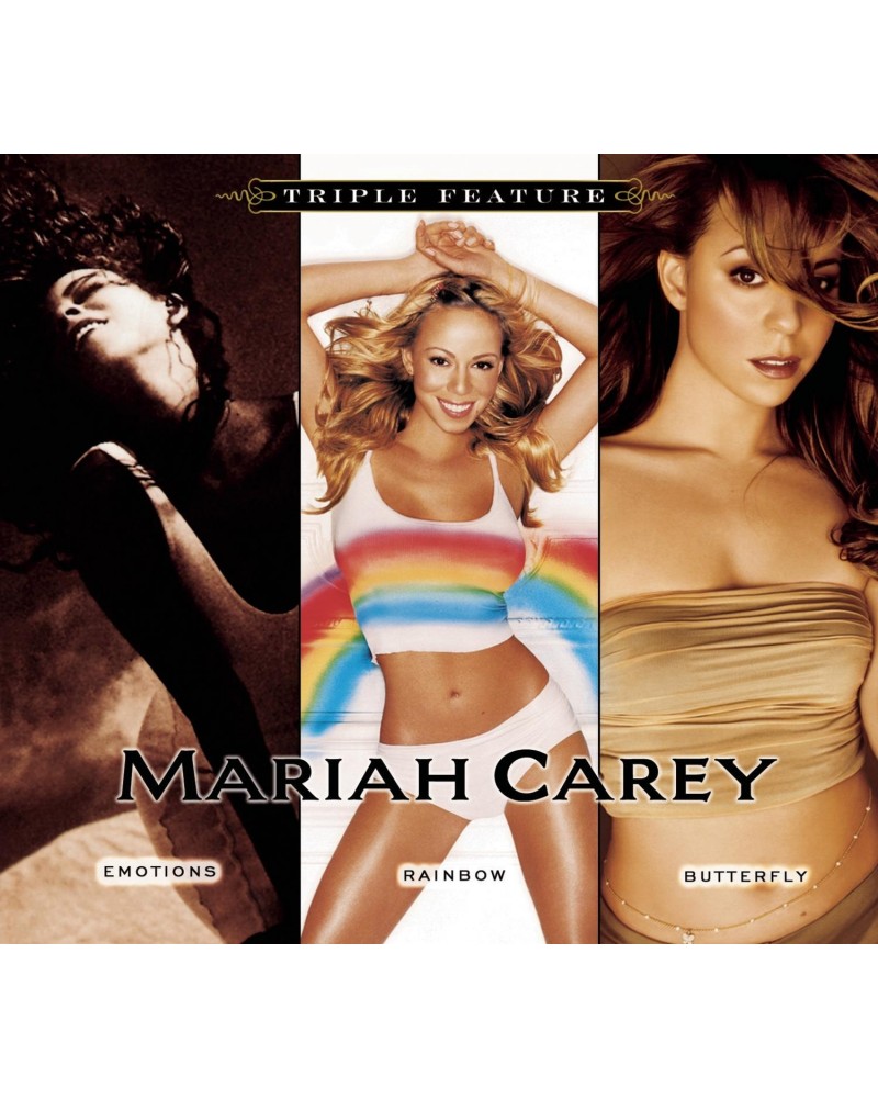 Mariah Carey TRIPLE FEATURE CD $16.38 CD