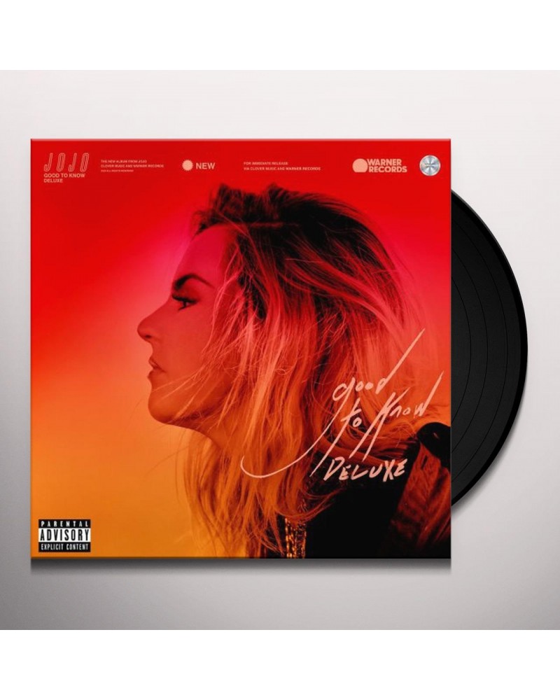 JoJo good to know Deluxe (DELUXE) Vinyl Record $4.49 Vinyl