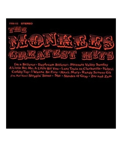 The Monkees Greatest Hits Vinyl Record $7.12 Vinyl