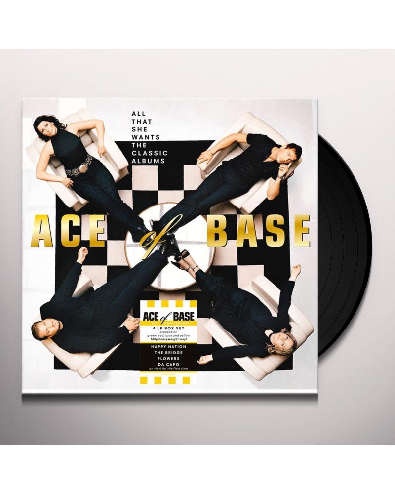 Ace of Base All That She Wants: The Classic Albums Vinyl Record $4.35 Vinyl