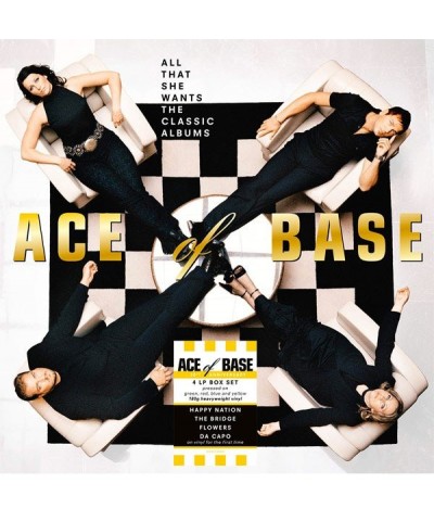 Ace of Base All That She Wants: The Classic Albums Vinyl Record $4.35 Vinyl