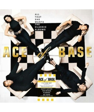 Ace of Base All That She Wants: The Classic Albums Vinyl Record $4.35 Vinyl