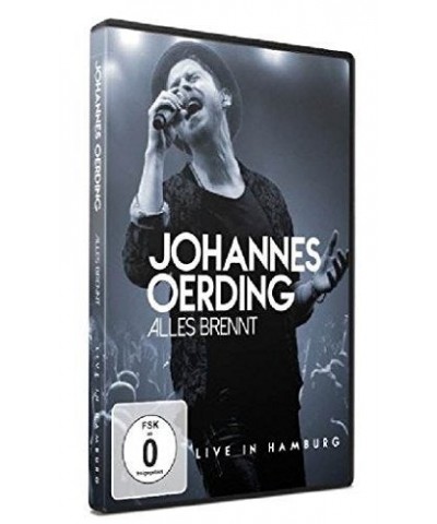 Johannes Oerding ALLES BRENNT : LIVE IN HAMBURG DVD $9.35 Videos