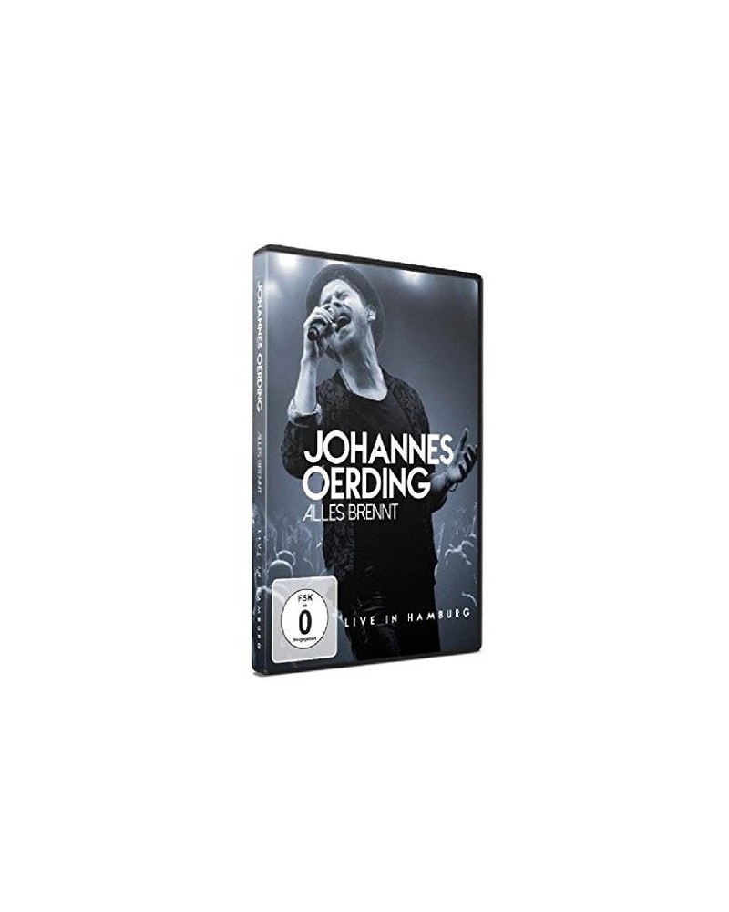 Johannes Oerding ALLES BRENNT : LIVE IN HAMBURG DVD $9.35 Videos