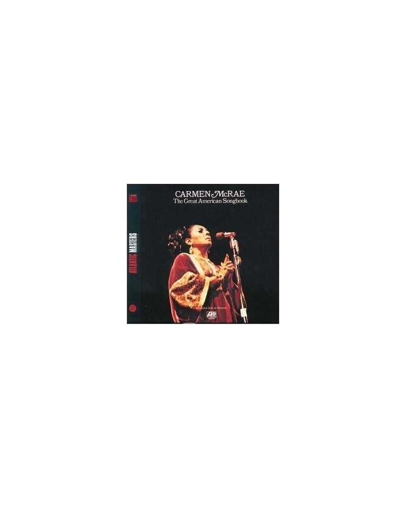 Carmen McRae GREAT AMERICAN SONGBOOK CD $17.92 CD