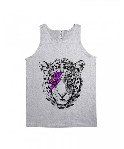 Music Life Unisex Tank Top | Glam Rock Leopard Shirt $9.97 Shirts