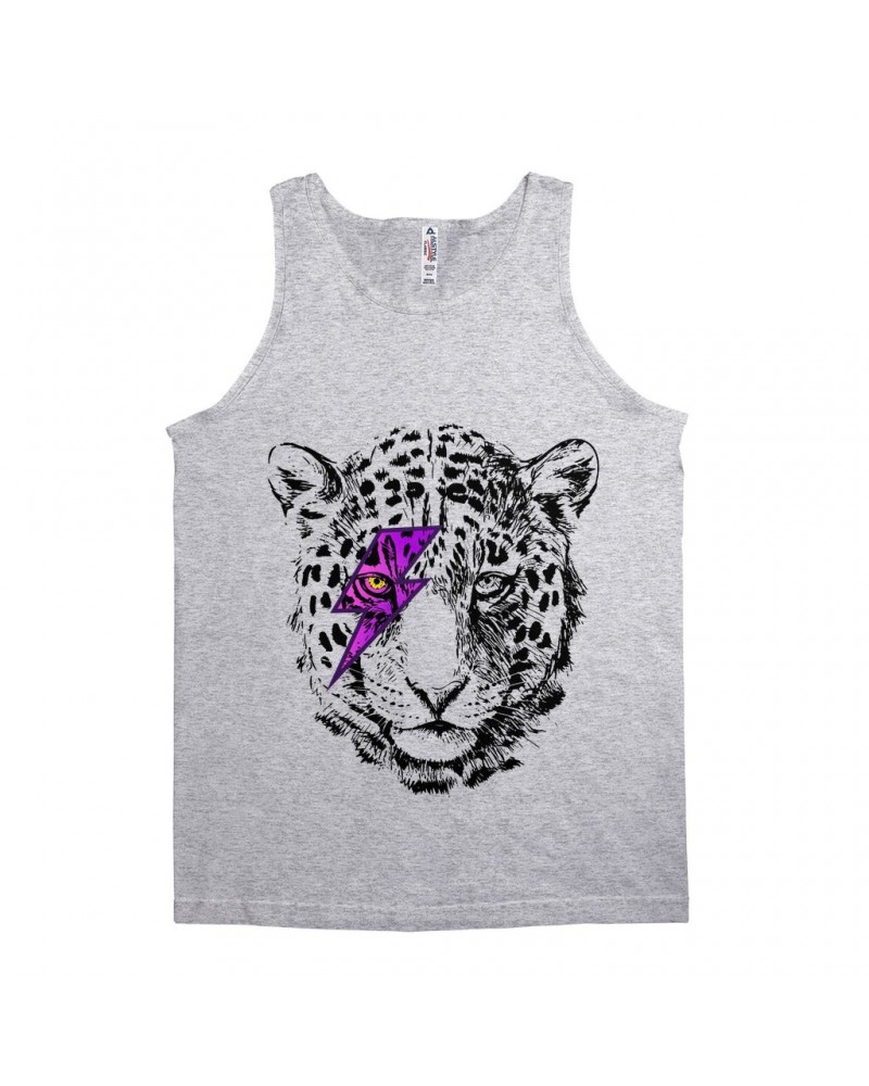 Music Life Unisex Tank Top | Glam Rock Leopard Shirt $9.97 Shirts