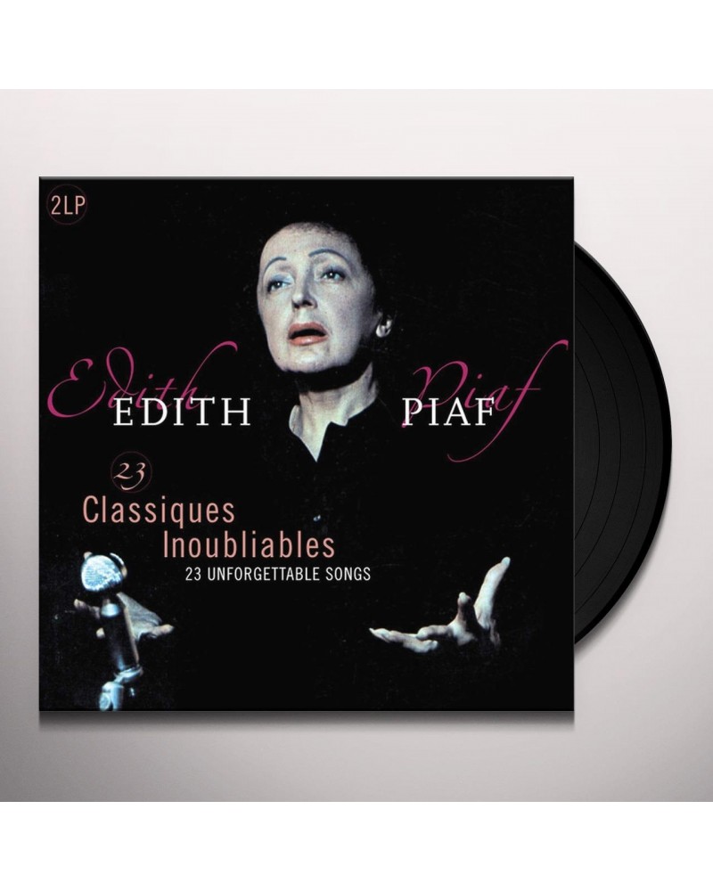 Édith Piaf 23 CLASSIQUES INOUBLIABLES (180G) Vinyl Record $4.80 Vinyl