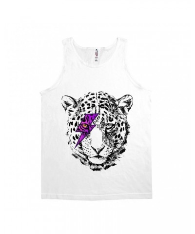 Music Life Unisex Tank Top | Glam Rock Leopard Shirt $9.97 Shirts