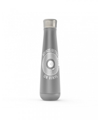 Music Life Water Bottle | Vinyl Sounds Better Water Bottle $11.39 Drinkware