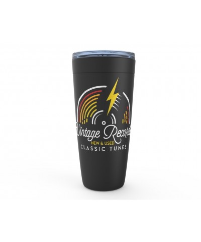 Music Life Viking Tumbler | Classic Vintage Records Tumbler $9.11 Drinkware