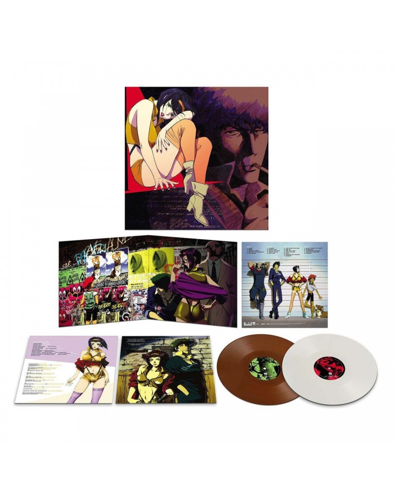 Seatbelts Cowboy Bebop (Original Series Soundtrack - EIN Edition/2LP/Opaque White & Opaque Brown) Vinyl Record $6.48 Vinyl