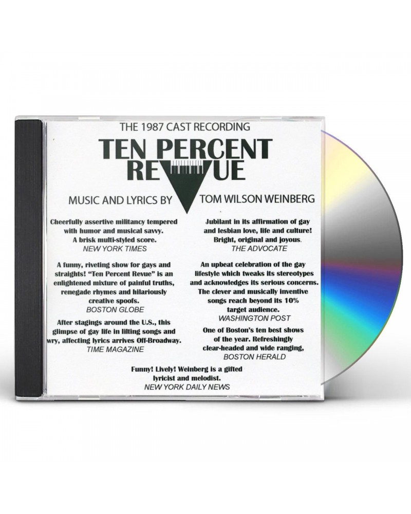 Tom Wilson Weinberg TEN PERCENT REVUE CD $0.45 CD