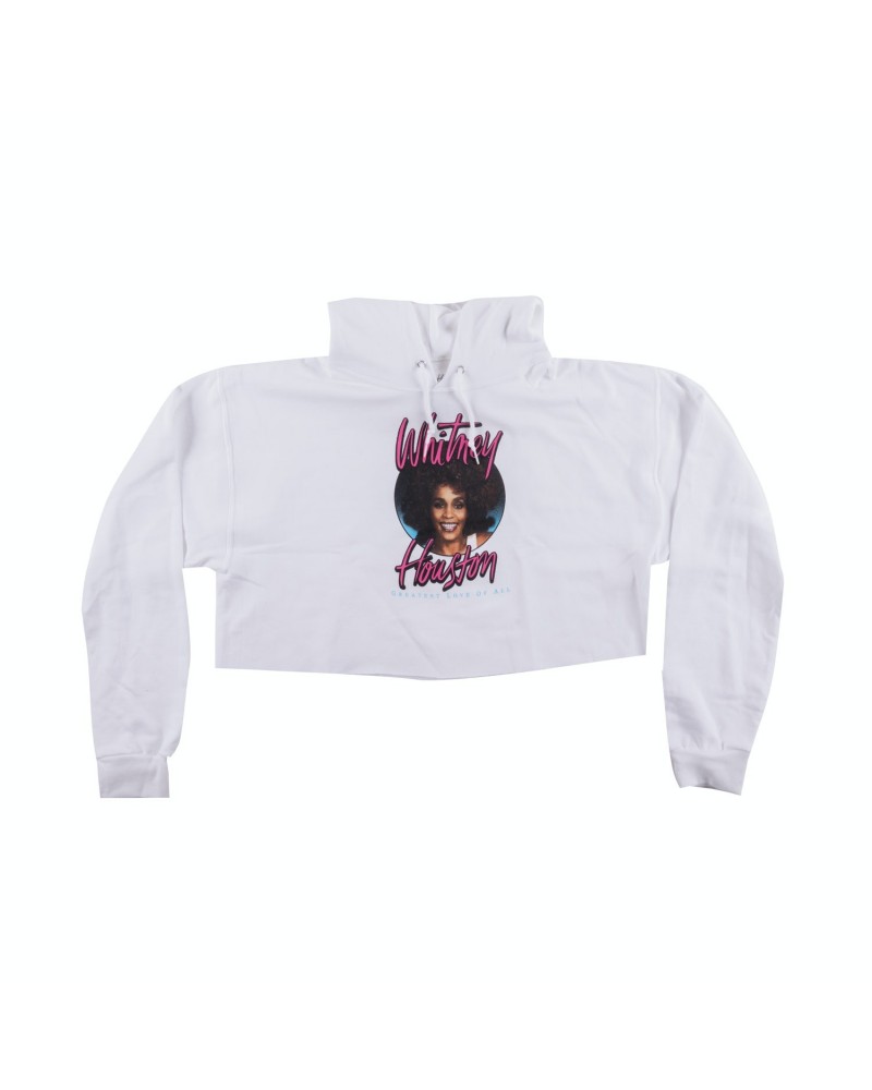 Whitney Houston Crop Hoodie $7.21 Sweatshirts