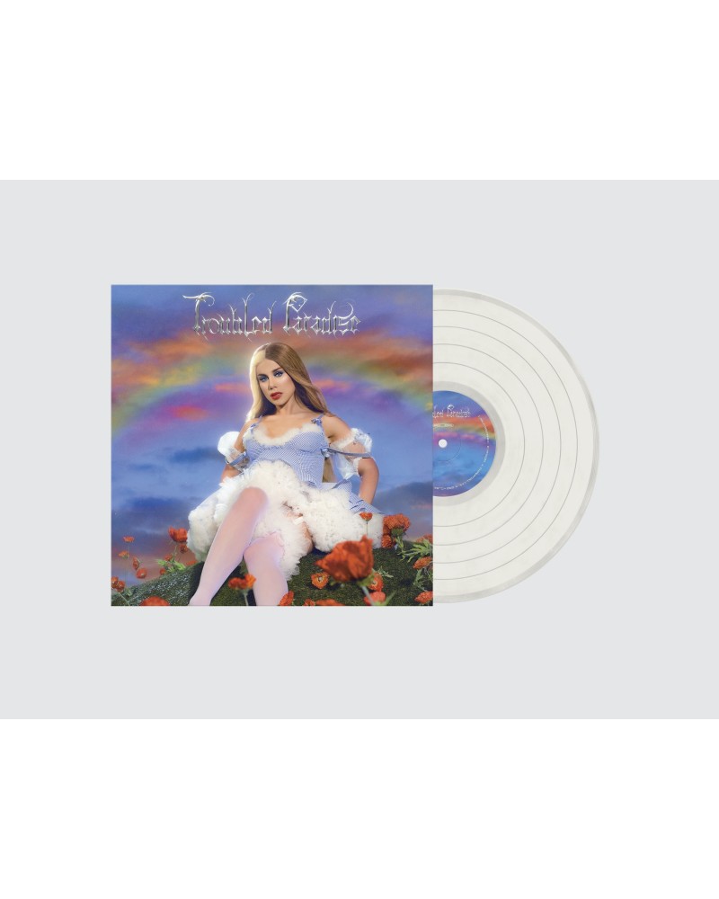 Slayyyter TROUBLED PARADISE (X) (TRANSPARENT CLOUDY CLEAR VINYL) Vinyl Record $11.38 Vinyl