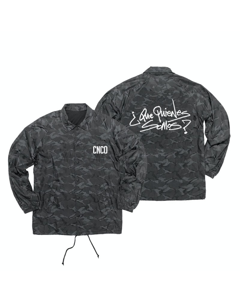 CNCO Black Camo Coaches Jacket $10.53 Outerwear