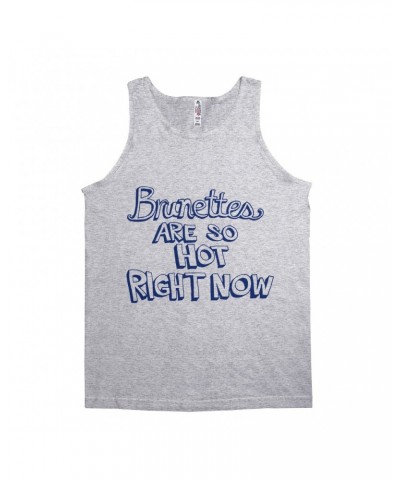 Britney Spears Unisex Tank Top | Brunettes Are So Hot Right Now Worn By Shirt $11.75 Shirts