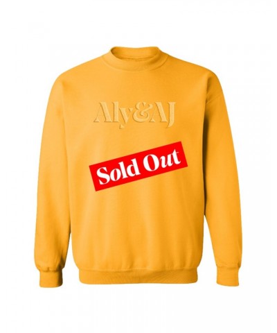 Aly & AJ LOGO GOLD EMBROIDERED SWEATSHIRT $5.60 Sweatshirts