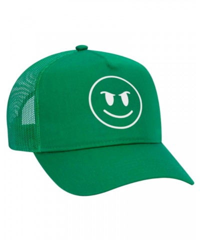 Zayde Wølf Rumble Smiley Face Green Hat (Pre-Order) $9.35 Hats