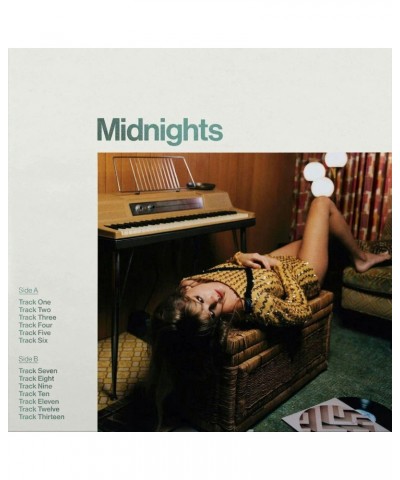 Taylor Swift Midnights [Jade Green Edition] Vinyl Record $14.80 Vinyl