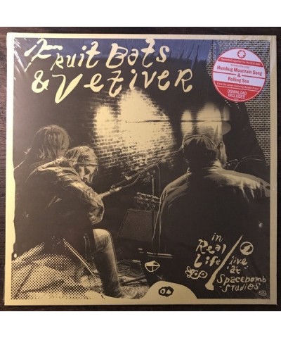 Fruit Bats & Vetiver IN REAL LIFE (LIVE AT SPACEBOMB STUDIOS) Vinyl Record $7.48 Vinyl