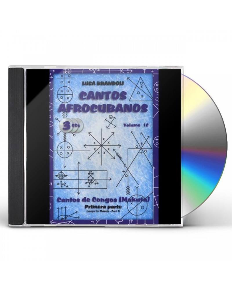 Luca Brandoli CANTOS AFROCUBANOS 12 CANTOS DE CONGO CD $5.74 CD