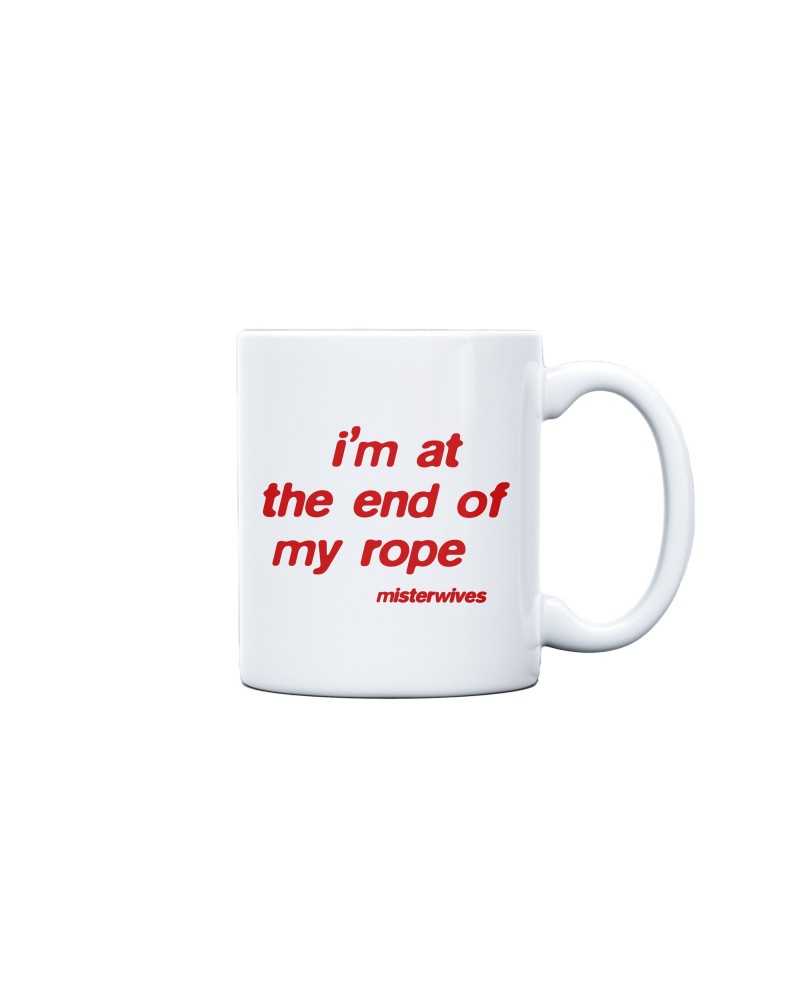 MisterWives End of My Rope White Mug $8.06 Drinkware