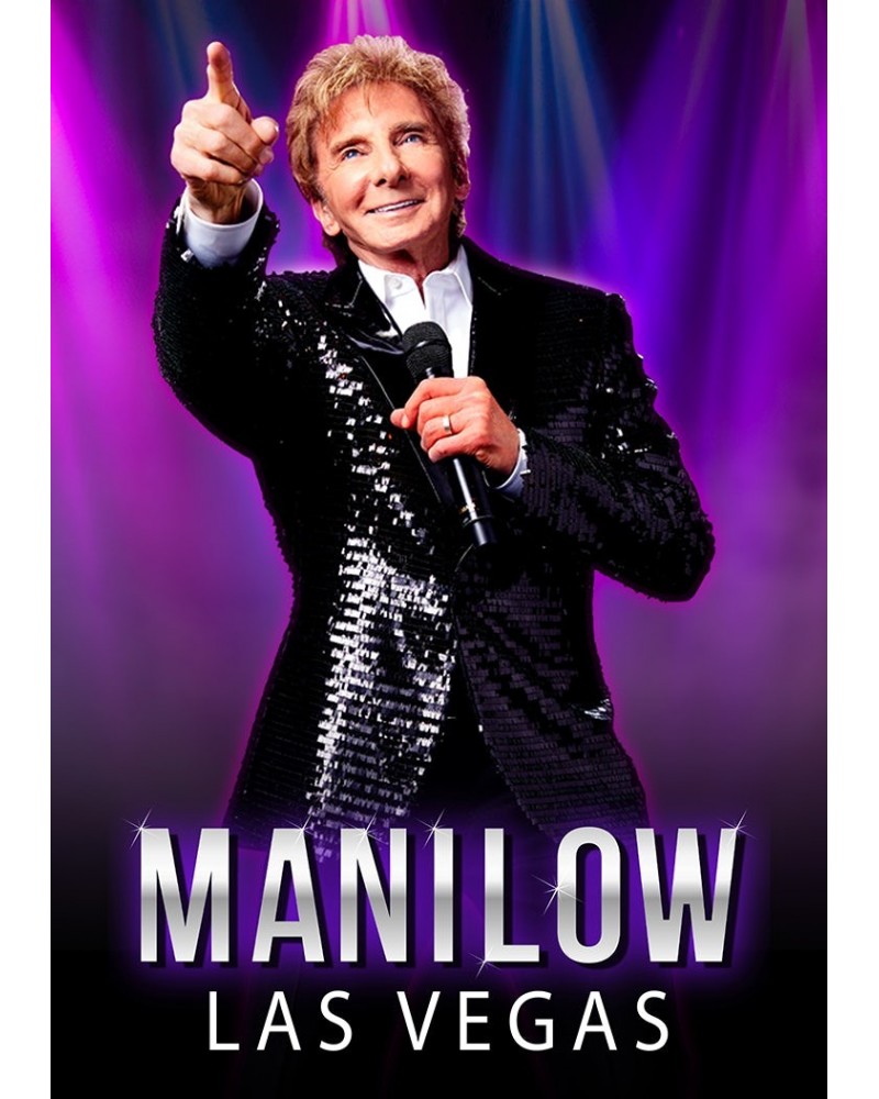 Barry Manilow MANILOW Las Vegas 2022 Poster $8.50 Decor