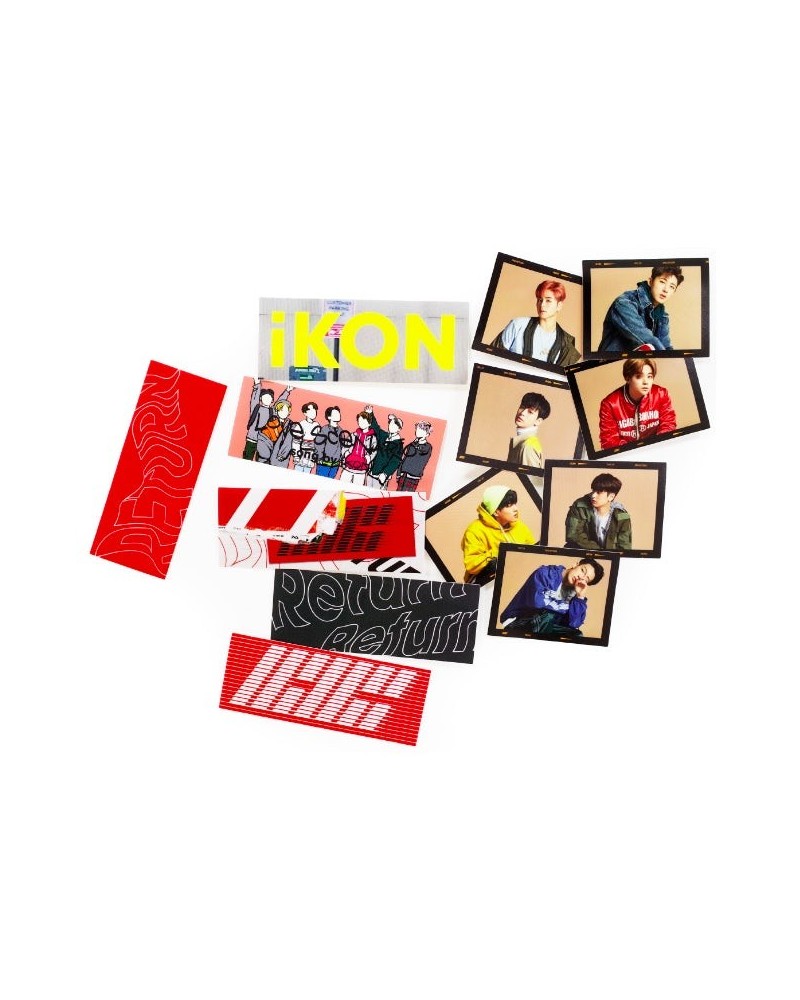 iKON [RETURN] iKON STICKER SET $19.97 Accessories