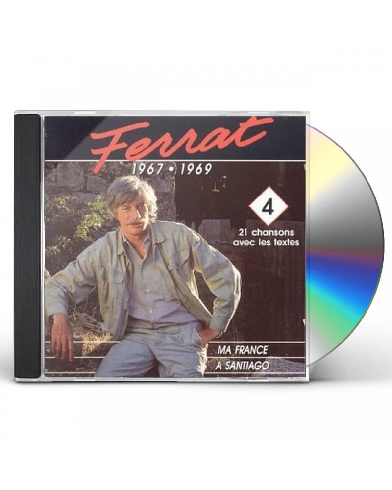 Jean Ferrat MA FRANCE 4 CD $11.88 CD