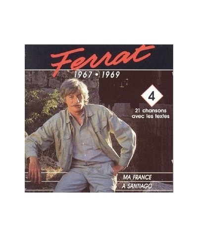 Jean Ferrat MA FRANCE 4 CD $11.88 CD