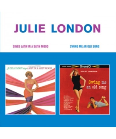 Julie London CD - Sings Latin In A Satin Mood + Swing Me An Old Song $9.59 CD