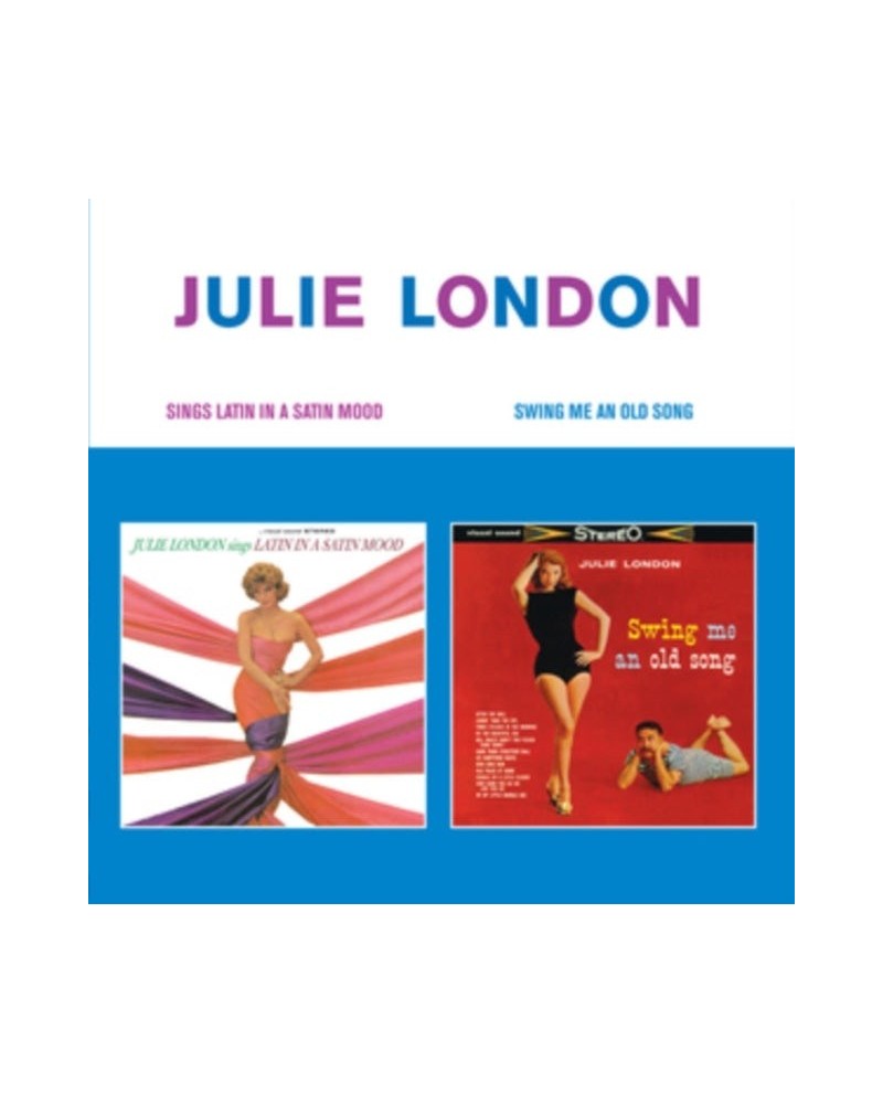 Julie London CD - Sings Latin In A Satin Mood + Swing Me An Old Song $9.59 CD