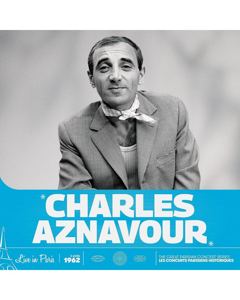 Charles Aznavour Live In Paris (Musicorama) Vinyl Record $8.32 Vinyl