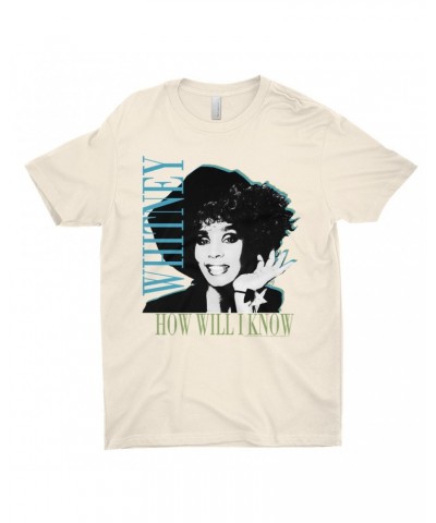 Whitney Houston T-Shirt | How Will I Know Negative Design Shirt $12.77 Shirts