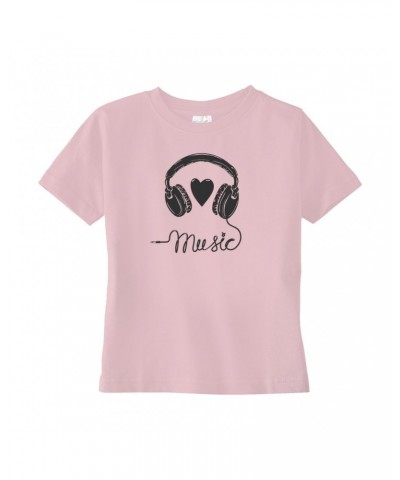 Music Life Toddler T-shirt | I Heart Music Toddler Tee $5.03 Shirts